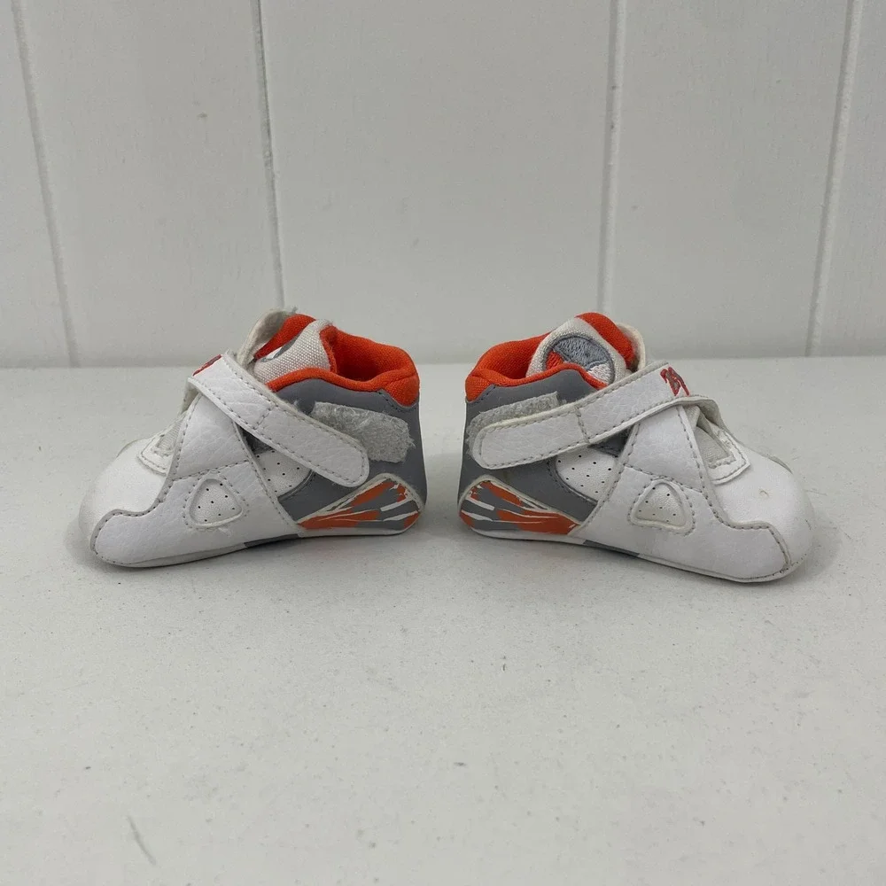 Air Jordan VIII 8 Orange Blaze/Stealth 2007 305362-102 Toddler Soft 1C NO BOX